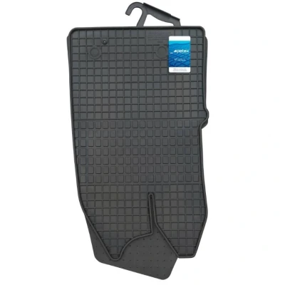 Abbildung von PETEX Gummimatten passend für Transit Custom / Tourneo ab 11/2012 2 3 Sitzer 04/2014 mit Schaltgetriebe Fußmatten schwarz teilig