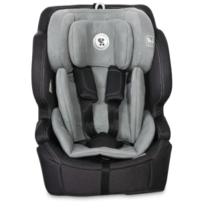 Abbildung von Lorelli Auto Kindersitz Andromeda mit Isofix i Size, Mitwachsender Autositz für Kinder von 76 150 cm, Babysitz, Autokindersitz, Einstellbare Kopfstütze, 5 Punkt Sicherheitsgurt, blau