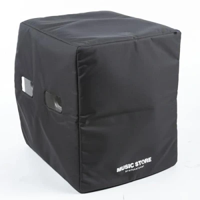 Abbildung von Schutzhülle für 18&quot; Subwoofer Wasserabweisend, Passgenau, mit Tragegriffen, Zugang Anschlüsse, Ideal Fame Challenger Serie