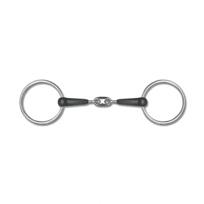 Abbildung von Waldhausen Wassertrense 15mm Gummi Doppelt Gebrochen 13,5cm