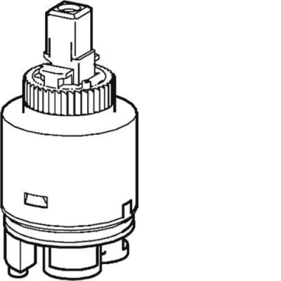 Abbildung von Hansa Hansaeco Steuerpatrone 35mm, 59912324