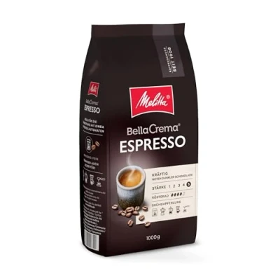Abbildung von 2,10 Rabatt Melitta Kaffeebohnen Bella Crema Espresso 1 stück kg