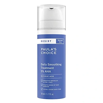 Abbildung von Paula&#039;s Choice RESIST Anti Aging 5% AHA Peeling Gesicht Lotion Exfoliant mit Glycolsäure &amp; Salicylsäure Reduziert Pigmentflecken Falten Normale bis Trockene Haut 50 ml