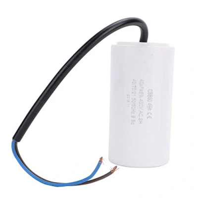 Abbildung von Kondensator,450V 40uf Capacitor CBB60 Umweltfreundlicher Motorlaufkondensator 450V ESR 0.2 Laufkondensator