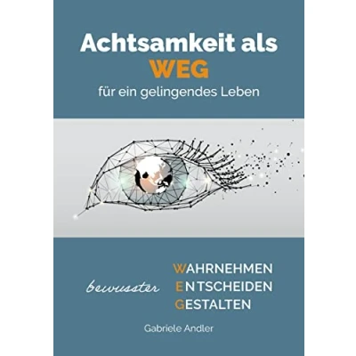 Abbildung von Achtsamkeit als WEG für ein gelingendes Leben: Bewusster wahrnehmen, entscheiden, gestalten