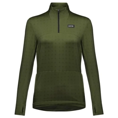 Abbildung von Gore Wear Everyday Thermo Sweatshirt olive, Damen, Größe: 36, Olive