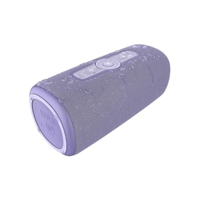 Abbildung von Fresh &#039;n Rebel Bold M2, Bluetooth Lautsprecher mit 24 Uhr spielzeit, Wasserdichter (IP67) Tragbarer musikbox Bluetooth, Party Mode, Lautstärkeregelungsring, Tiefe Bässe, Kräftige Lautstärke (Lila)