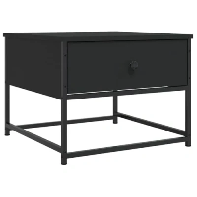 Abbildung von vidaXL Couchtisch Schwarz 51x51x40 cm Holzwerkstoff (1 St)