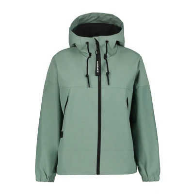 Abbildung von Icepeak Aalek Regenjacke / wasserabweisende Jacke, Damen, Größe: 38, Spargel
