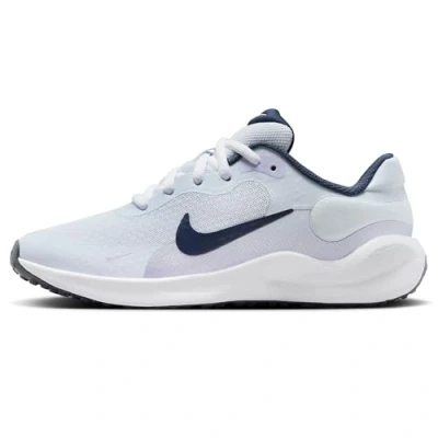 Abbildung von Nike Revolution 7 (Gs) Low Top Schuhe, Football Grey/Midnight Navy Lilac Bloom, 37.5 EU