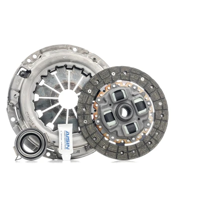 Abbildung von AISIN Clutch Kit (3P) KT 037A Kupplungssatz dreiteilig mit Kupplungsdruckplatte Kupplungsscheibe, Ausrücklager 200
