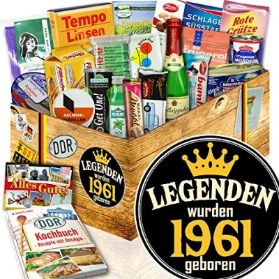 Abbildung von Legenden 1961 / Geschenk DDR Spezialitäten