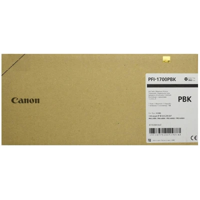 Abbildung von Canon PFI 1700PBK Fotoschwarz Druckerpatrone