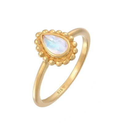 Abbildung von Elli Classic CHIC Ring goldcoloured, Damen, Größe: 54, Gold/coloured