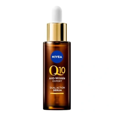 Abbildung von Nivea Gesichtsserum Gesicht Serum Q10 Anti Falten Experte Dual Action, 1 tlg.
