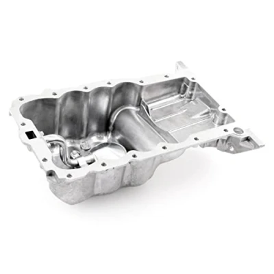 Abbildung von VAICO V40 1488 Ölwanne mit Zubehör, Ölablassschraube Dichtring, ohne Ölwannendichtung Aluminium Original Qualität