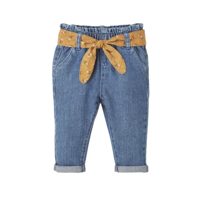 Abbildung von Vertbaudet Jeans Relaxed Fit für Kinder, Größe: 62, Blue stone