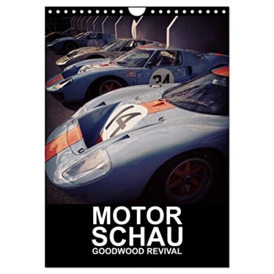 Abbildung von MotorSchau Goodwood Revival (Wandkalender 2025 DIN A4 hoch), CALVENDO Monatskalender