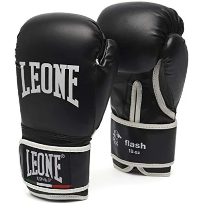 Abbildung von LEONE 1947, Flash Boxhandschuhe, Unisex Erwachsene, Schwarz, 10 OZ, GN083
