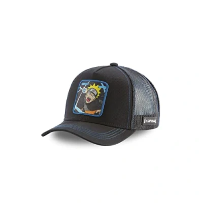 Abbildung von Capslab Naruto Schwarz Blau Shippuden Trucker Cap One Size