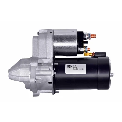 Abbildung von HELLA 8EA 012 526 851 Anlasser 12 0,9 9 OPEL: Astra G CC, Zafira B, Corsa C Schrägheck