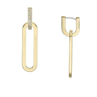 Abbildung von Fossil Ohrringe goldcoloured, Damen, Größe: One Size, Gold coloured