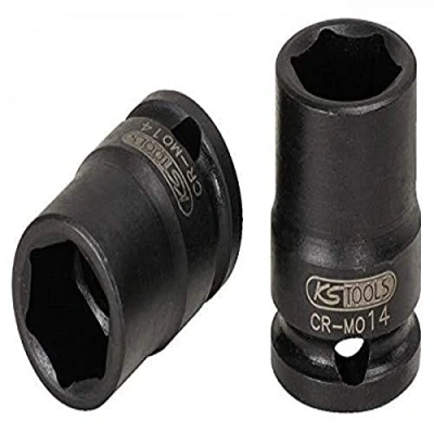 Abbildung von KS TOOLS 515.1545 Kraft Stecknuss 23 9,0 6,3 (1/4&quot;) Sechskant