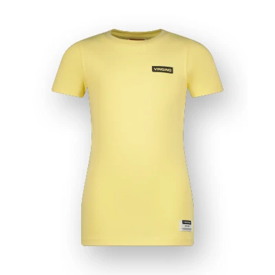 Abbildung von Vingino Tshirt basic für Kinder, Größe: 140, Summer yellow