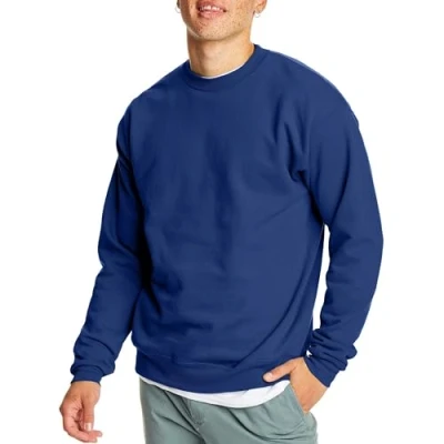 Abbildung von Hanes Herren EcoSmart Sweatshirt, Deep Royal, XX Large