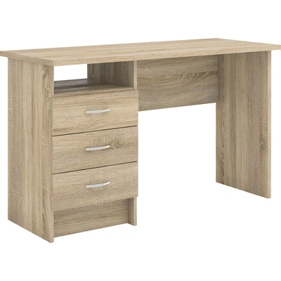 Abbildung von Home affaire Schreibtisch &quot;Function Plus, Arbeitstisch, Bürotisch&quot;, mit 3 Schubladen, Breite 120 cm, Tiefe 48 cm