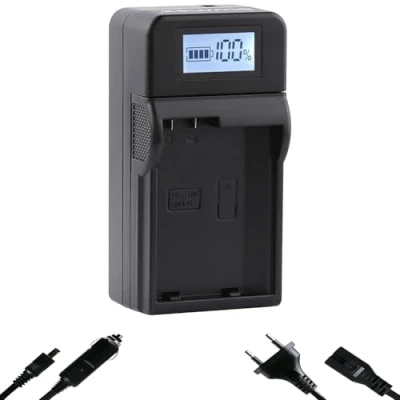 Abbildung von blumax Speed Charger für Nikon EN EL15c EL15b EL15a EL15 Akkus Ladegerät ist Kompatibel mit D500 D850 D7500 Z8 Z7 II Z6 III Z5 Zf