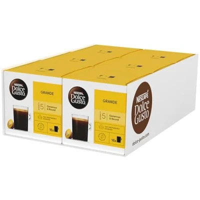 Abbildung von NESCAFÉ DOLCE GUSTO Grande Kaffeekapseln 6er Pack (6 x 16 Portionen)