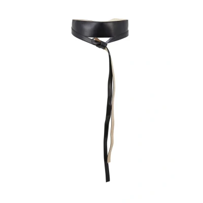 Abbildung von Urban Classics Unisex TB6553 Synthetic Leather Sash Belt Gürtel, Black/warmsand, L/XL