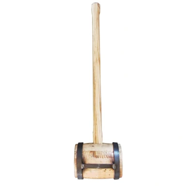 Abbildung von Kerbl Holzschlegel mit angeschweißten Flacheisen 6kg