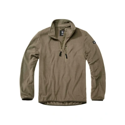 Abbildung von Brandit Troyer Fleecejacke, Herren, Größe: 5XL, Olive