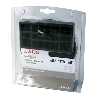 Abbildung von AEG Hepa Filter &quot;AEF 136&quot;, aus und Motorfilter