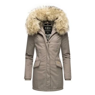 Abbildung von Navahoo Cristal Wintermantel, Damen, Größe: XL, Zinc grey
