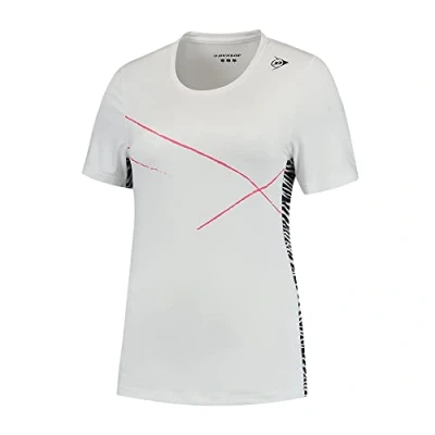 Abbildung von DUNLOP Damen GAME TEE 1, Sport Tennis T Shirt, Weiß