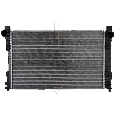 Abbildung von NRF EASY FIT 53854 Kühler, Motorkühlung Aluminium 650 398 32 mit Dichtring Kühlrippen gelötet MERCEDES BENZ: C Klasse Limousine, T modell