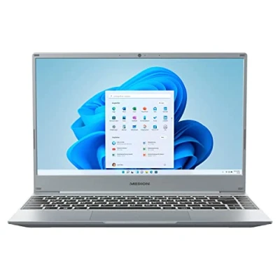 Abbildung von MEDION E14303 35,5 cm (14 Zoll) Full HD Notebook (AMD Ryzen 3 4300U, 8GB DDR4 RAM, 256GB SSD, AMD Radeon Vega 3, Webcam, Win 11 Home S Modus)