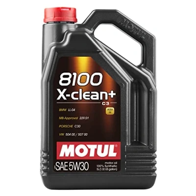 Abbildung von Motul 8100 X CLEAN+ 5W 30 5l Motoröl 106377 BMW: 5 Touring, GT, X4, VOLKSWAGEN: Transporter 4 Bus, Pritsche / Fahrgestell, Eos