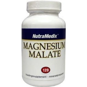 Abbildung von NutraMedix Magnesiummalat Magnesium Kapseln 200 mg 120 Stück
