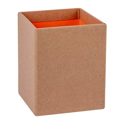 Abbildung von APLI 18695 Stifthalter Kraft/Rosa, Fluor Collection, Maße: 75 x 90 mm