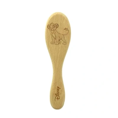 Abbildung von Disney Simba Haarbürste der König Löwen 18 x 5 cm Maisborsten für Babys Offizielles Produkt
