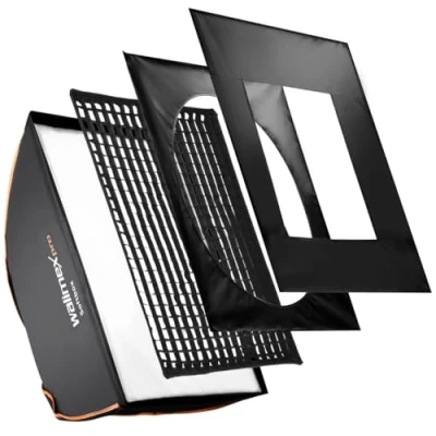 Abbildung von Walimex pro Softbox Plus Orange Line 75x150