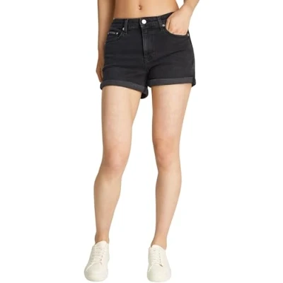 Abbildung von Calvin Klein Jeans Shorts &quot;MID RISE SHORT&quot;, mit Umschlagsaum