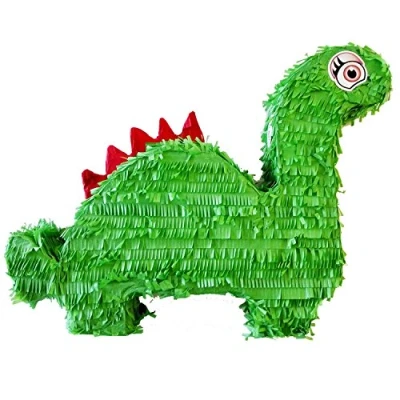 Abbildung von Dinosaurus pinata grün 46x40cm
