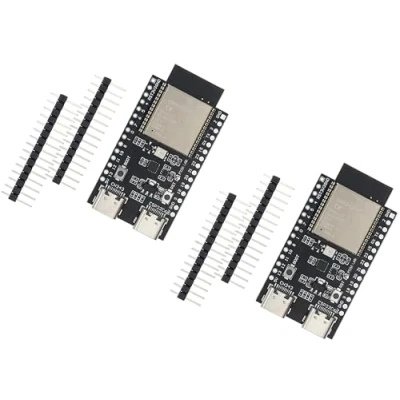 Abbildung von TECNOIOT 2 Stück ESP32 C6 Dual Typ C Entwicklungsboard N16 16 MB Flash WiFi + Bluetooth WiFi6