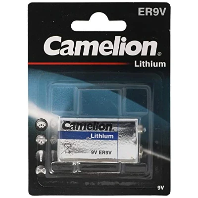 Abbildung von Marken Lithium Batterie 9 Volt, E Block, ER9V, U9VL, U9VL J