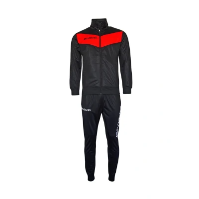 Abbildung von Givova Trainingsanzug, Herren, Größe: 3XL, Schwarz